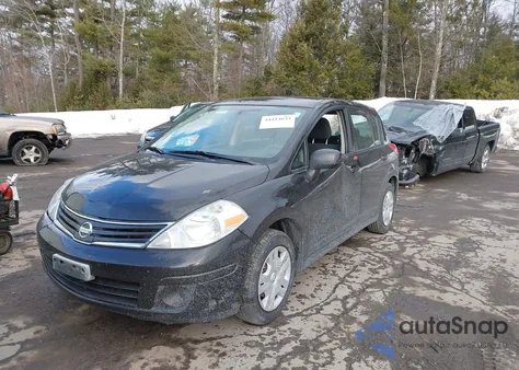 2010 Nissan Versa 1.8S z USA, uszkodzony, nr VIN 3N1BC1CP5AL378109